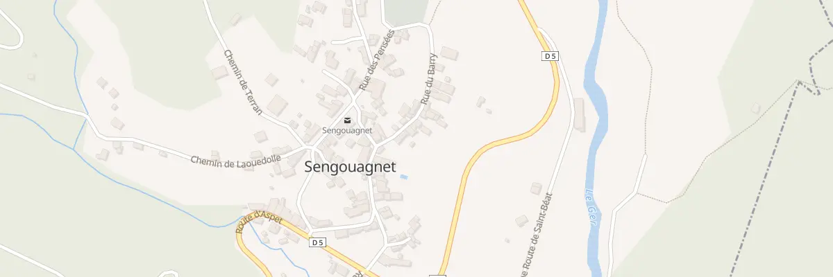 Plan du 19 Village à Sengouagnet