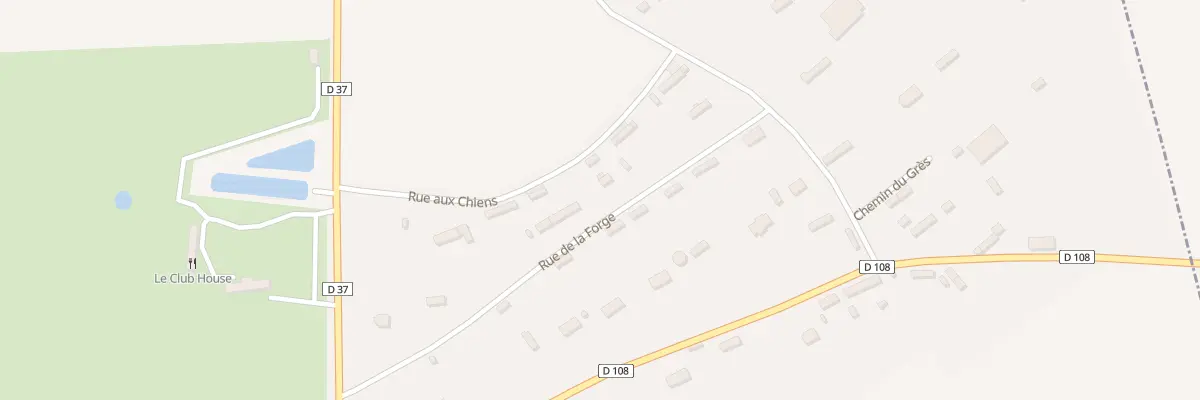 Plan du 11 Rue de la Forge à Ermenouville