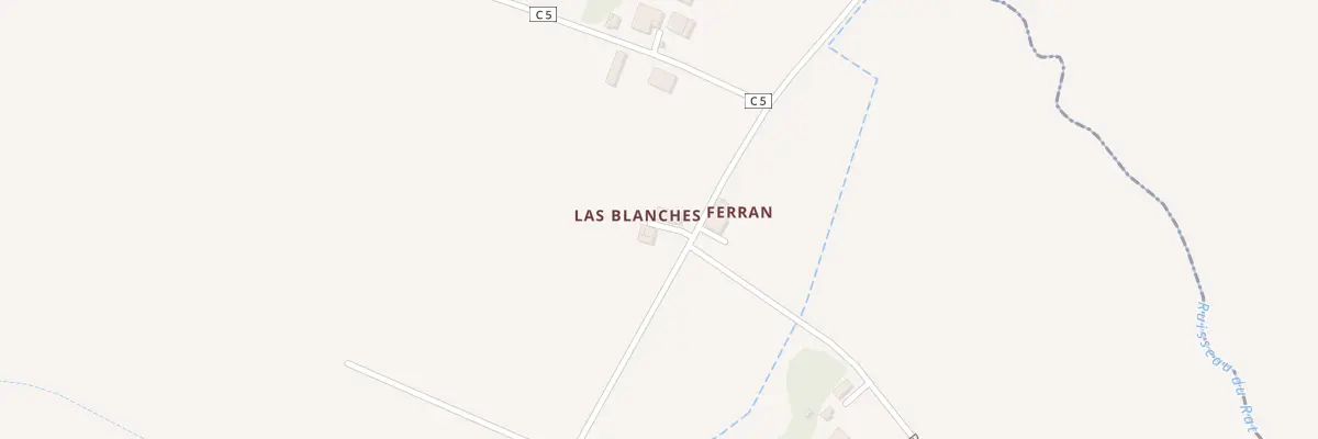 Plan du 117 Las Blanches à Saint-Sixte