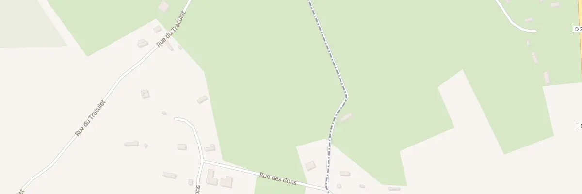 Plan du 21 Rue des Bons à Hauville
