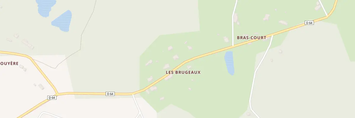 Plan du 4 Les Brugeaux à Marval