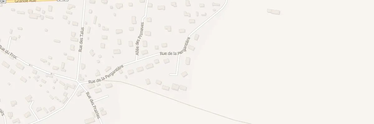 Plan du 1 Imp des Buis à Boissey-le-Châtel