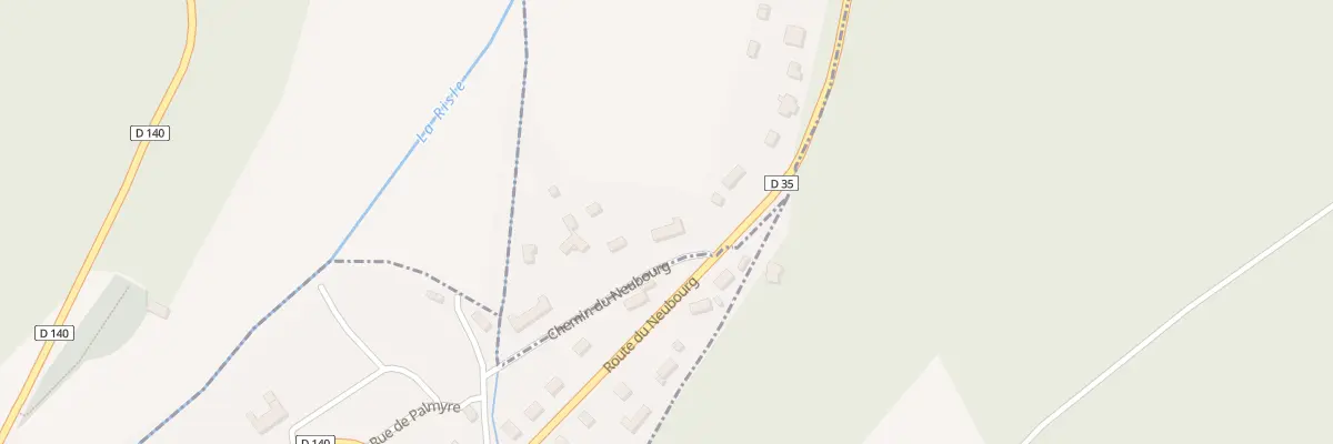 Plan du 2 Che du Petit Pont à La Houssaye