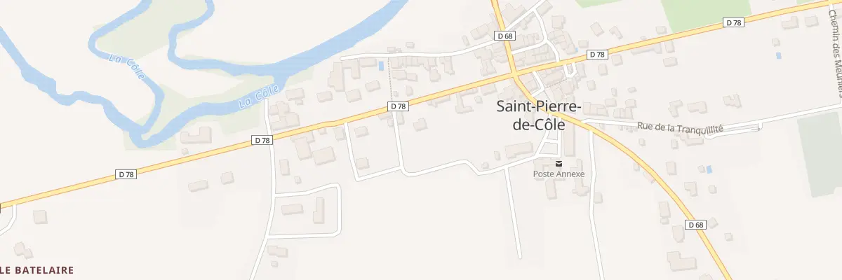 Plan du 9997 Le Bourg à Saint-Pierre-de-Côle