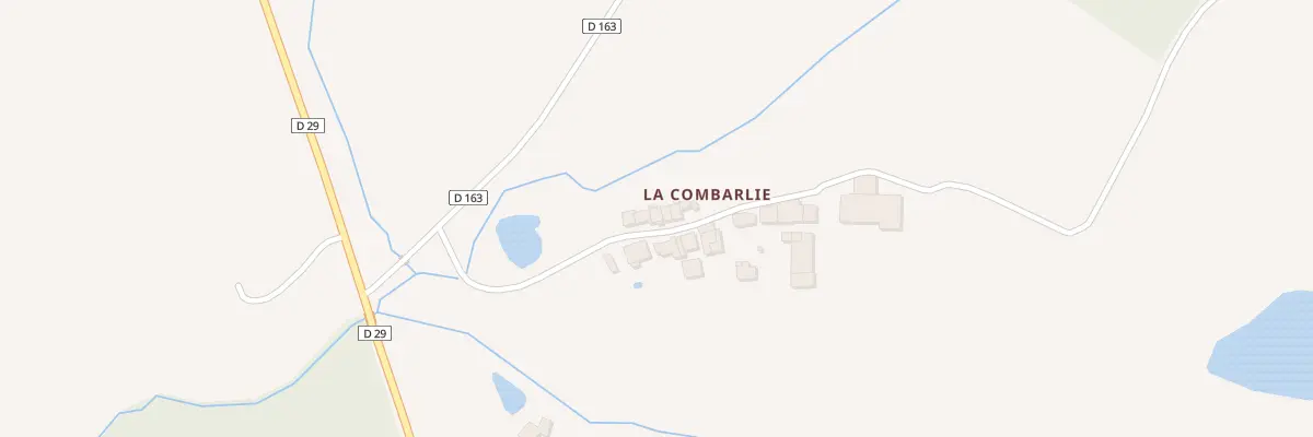 Plan du 3 La Combarlie à Saulgond