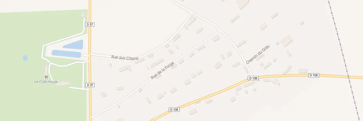 Plan du 6 Rue de la Forge à Ermenouville