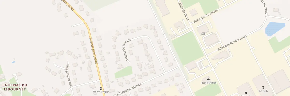 Plan du 9 Rue Pablo Neruda à Trélissac