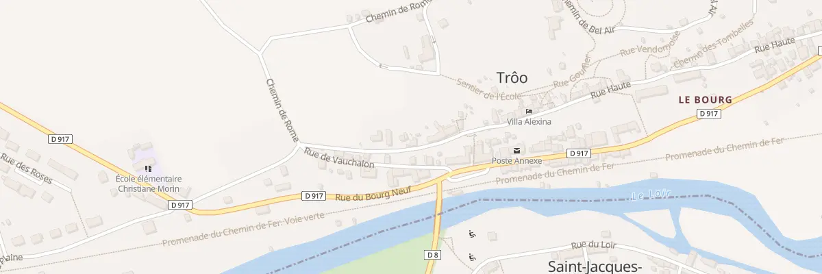Plan du 67 Rue Haute à Troo