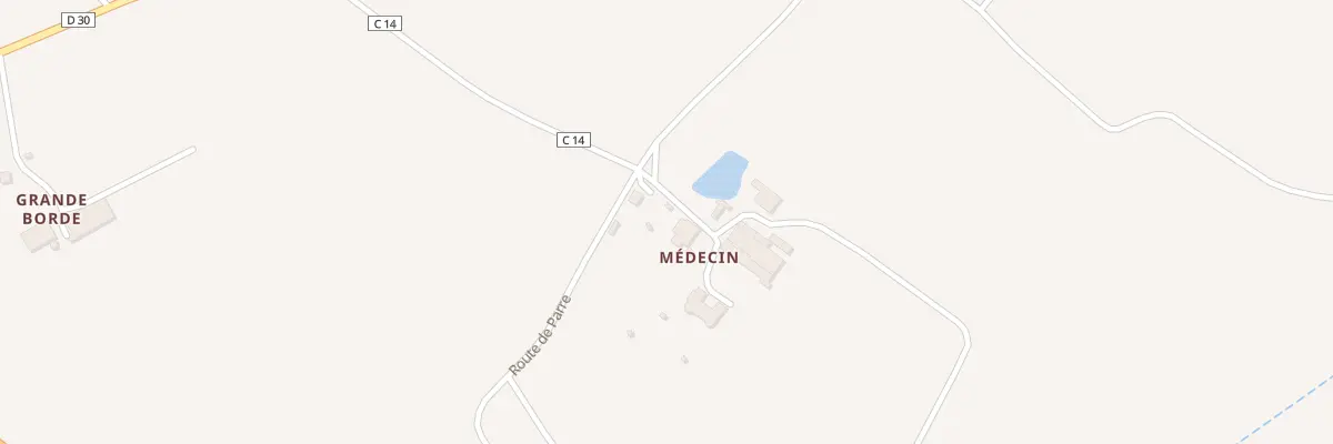 Plan du 5574 Medecin à Dunes