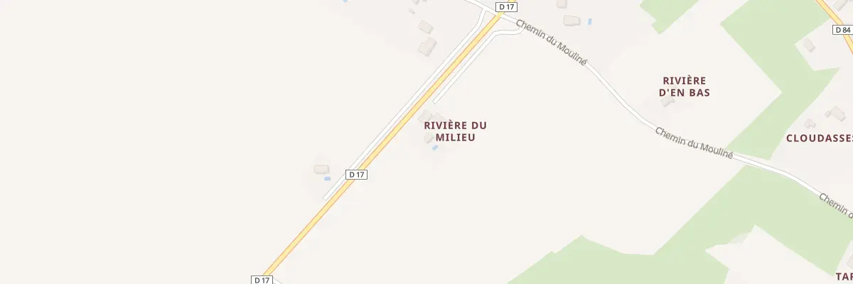 Plan du 1 Riviere du Milieu à Saint-Laurent