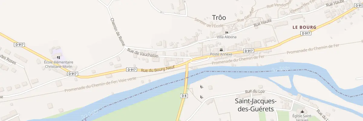Plan du 2 Rue de Vauchalon à Troo