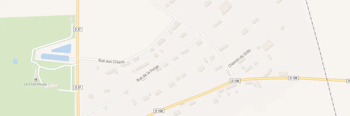 Plan du 8 Rue de la Forge à Ermenouville