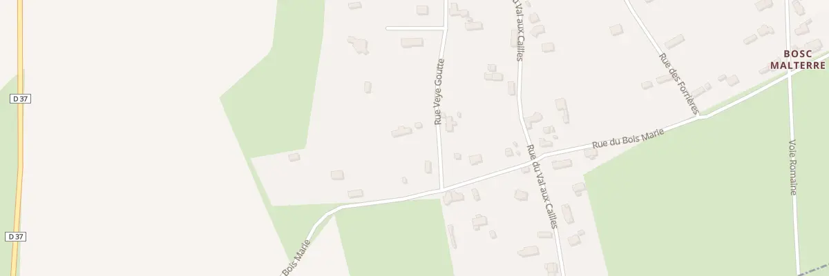 Plan du 71 Rue Veye Goutte à Doudeville