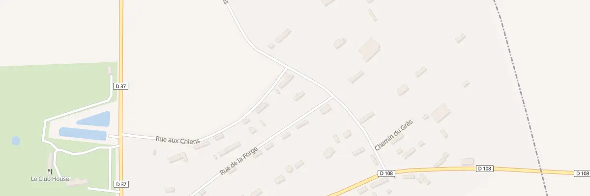 Plan du 11 Che du Gres à Ermenouville