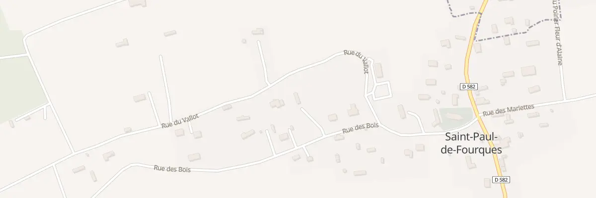 Plan du 5 Rue des Bois à Saint-Paul-de-Fourques