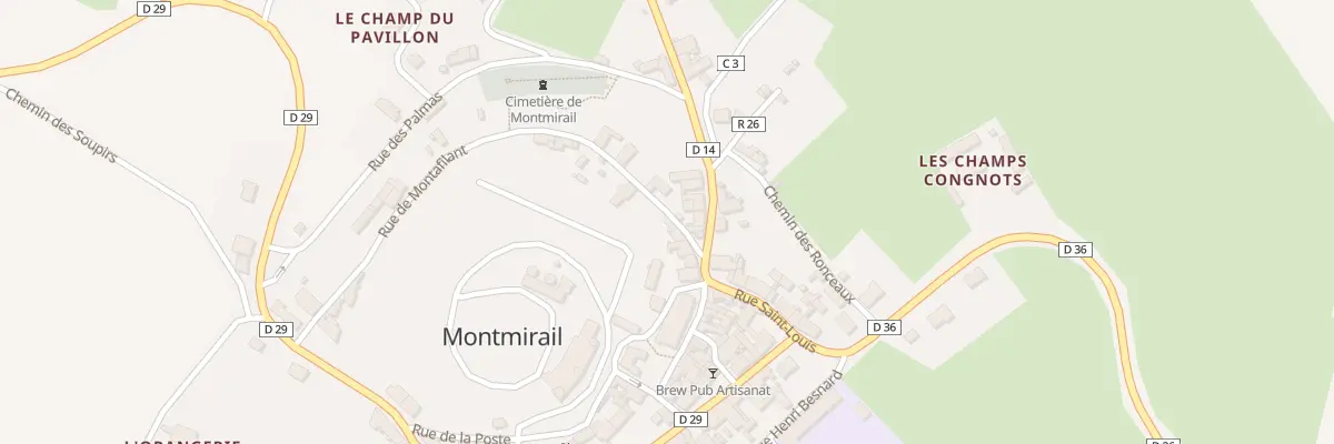 Plan du 7 Rue de Montafilant à Montmirail