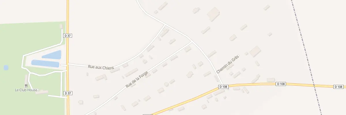 Plan du 10 Rue de la Forge à Ermenouville