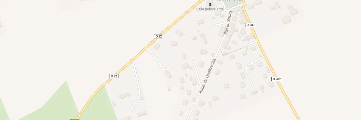 Plan du 112 Rte de Queffreville à Saint Martin de l’If