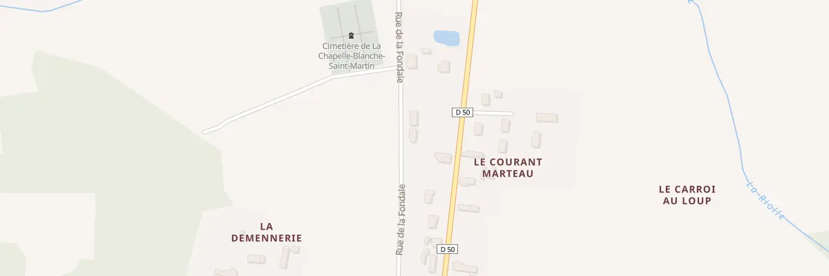 Plan du 27 Rue d’Ange d’Orsay à La Chapelle-Blanche-Saint-Martin