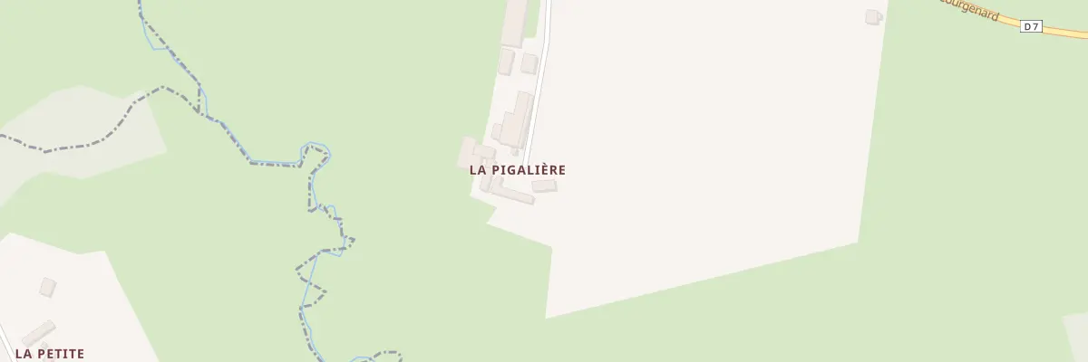 Plan du 2085 Rte de Courgenard à Saint-Ulphace