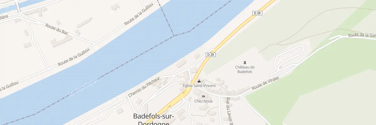 Plan du 26 Le Bourg Nord à Badefols-sur-Dordogne