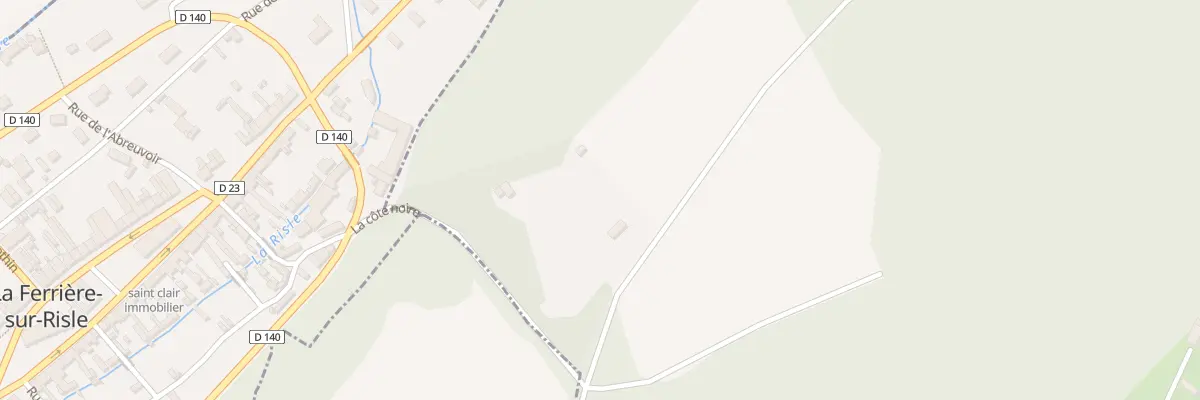 Plan du 3 Les Cotes de la Ferrière à Sébécourt
