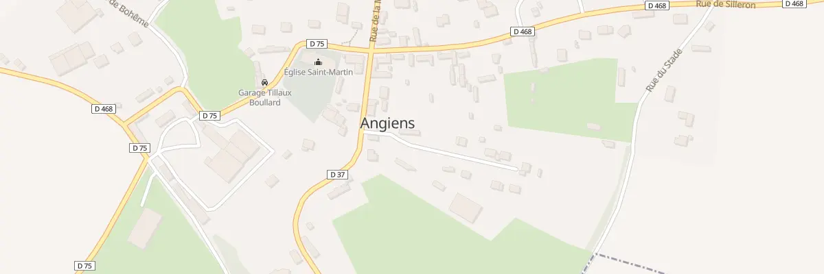 Plan du 51 Imp de la Fermette à Angiens
