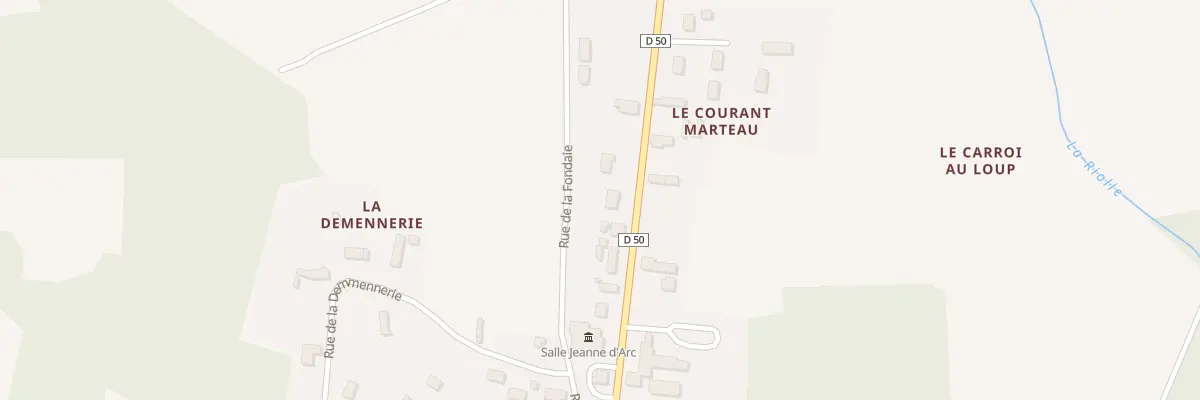 Plan du 22B Rue d’Ange d’Orsay à La Chapelle-Blanche-Saint-Martin