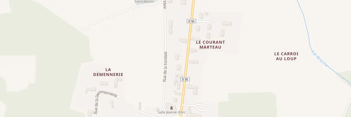 Plan du 23 Rue d’Ange d’Orsay à La Chapelle-Blanche-Saint-Martin