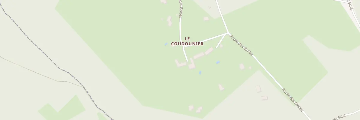 Plan du 51A Coudounier à Badefols-sur-Dordogne