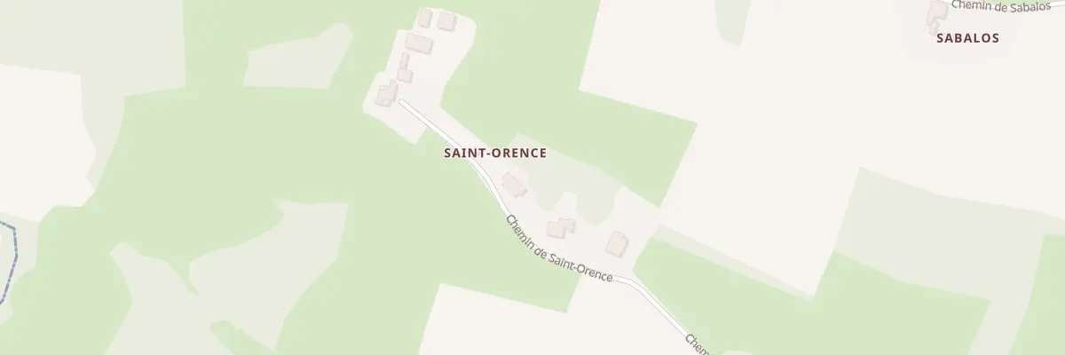 Plan du 131 Saint Orence à Anan