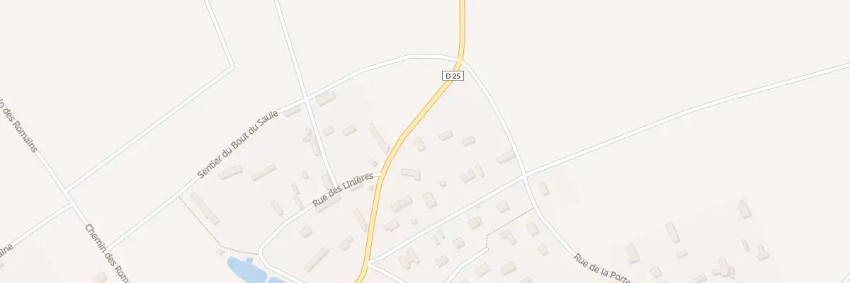 Plan du 4 Rte de Thibouville à Goupil-Othon
