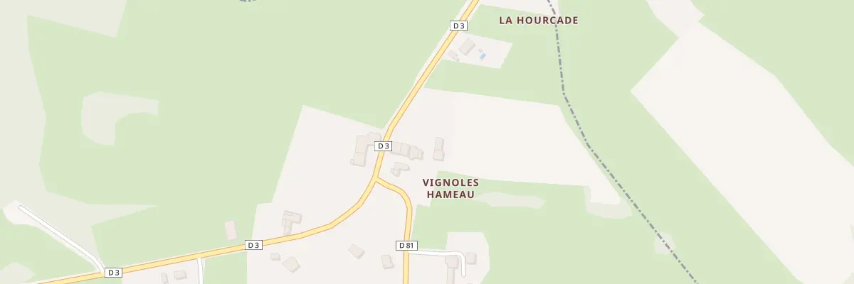 Plan du 4 Rte de Esparron à Castéra-Vignoles