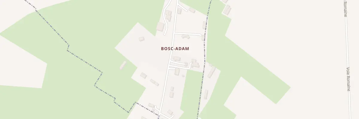 Plan du 1313 Rte des Tisserands du Boscadam à Harcanville