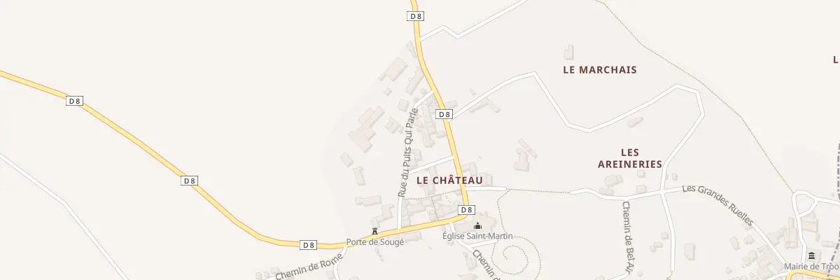 Plan du 9 Rue du Puits Qui Parle à Troo