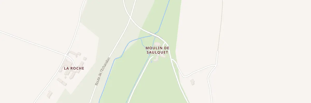 Plan du 683 Rte de Sauquet à Esvres