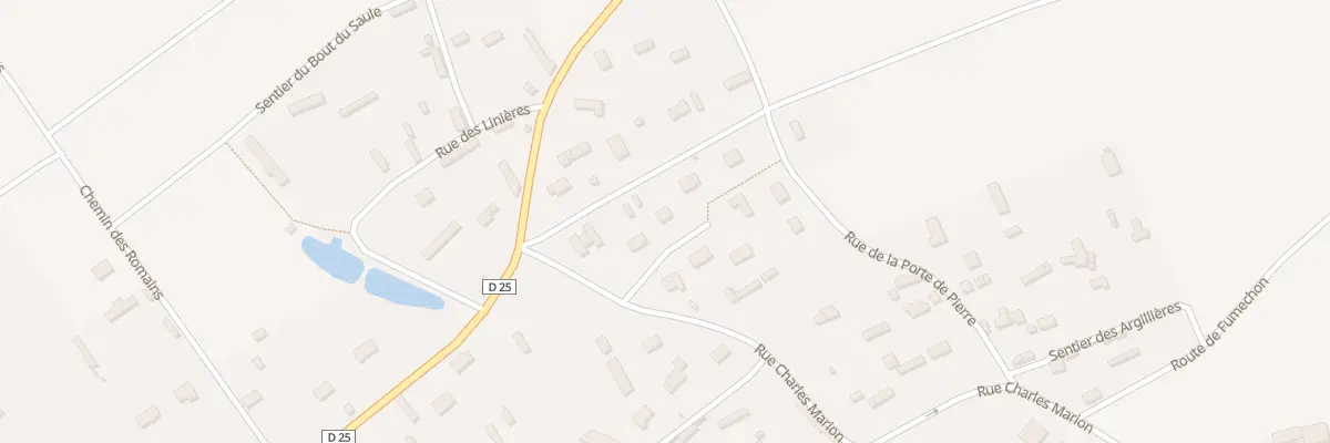Plan du 3 Vge de la Mairie à Goupil-Othon