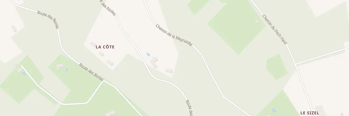 Plan du 50 Le Sizel à Badefols-sur-Dordogne