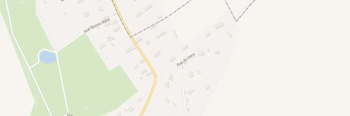 Plan du 2 Rue du Hery à Thibouville