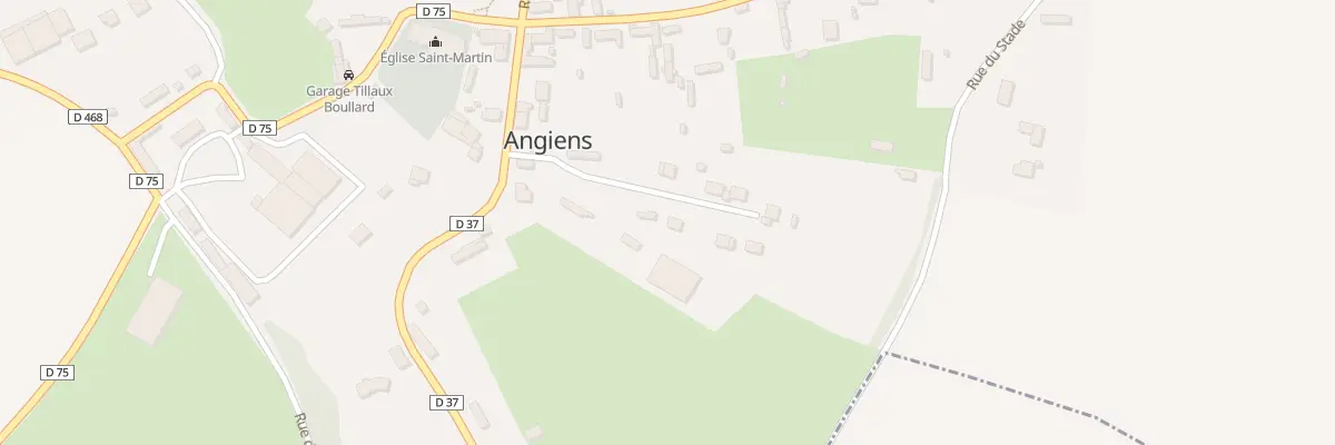 Plan du 122 Imp de la Fermette à Angiens