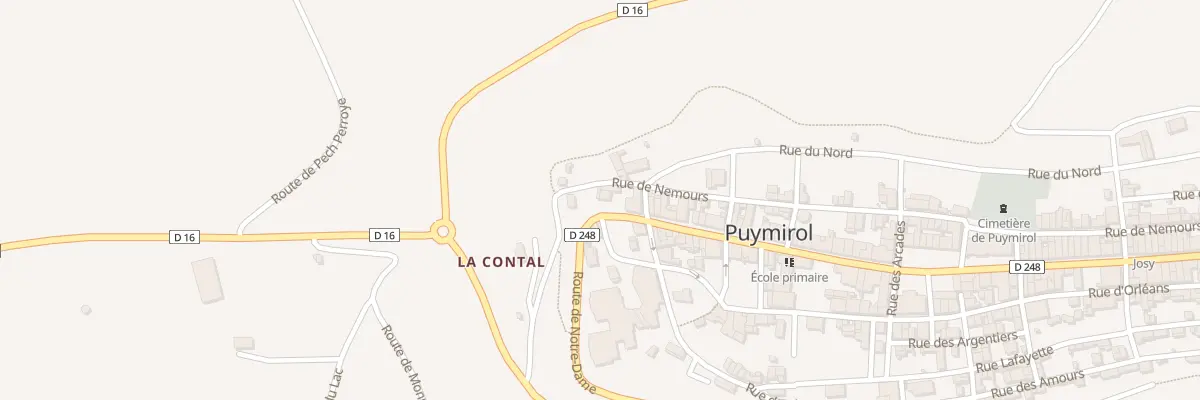 Plan du 3 Rue Royale à Puymirol