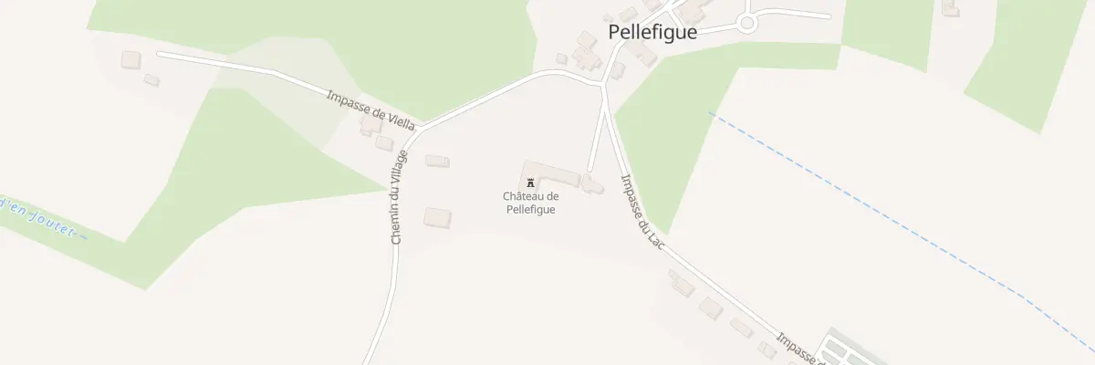 Plan du 57 Chem de l’Eglise à Pellefigue