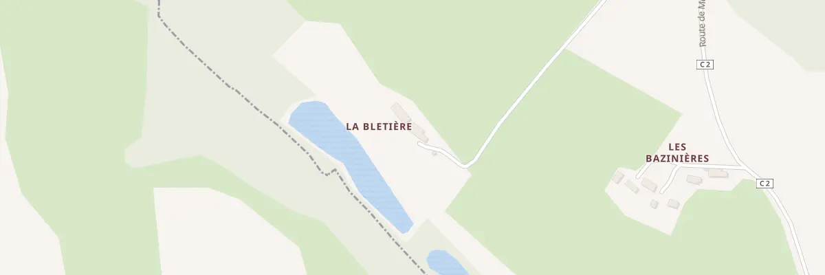 Plan du 5152 La Bletiere à Montmirail