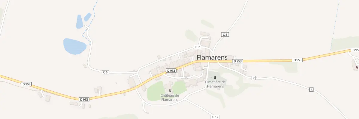 Plan du 6 Au Village à Fourcès