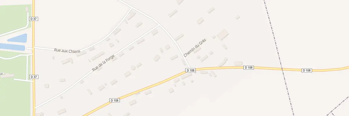 Plan du 3 Che du Gres à Ermenouville