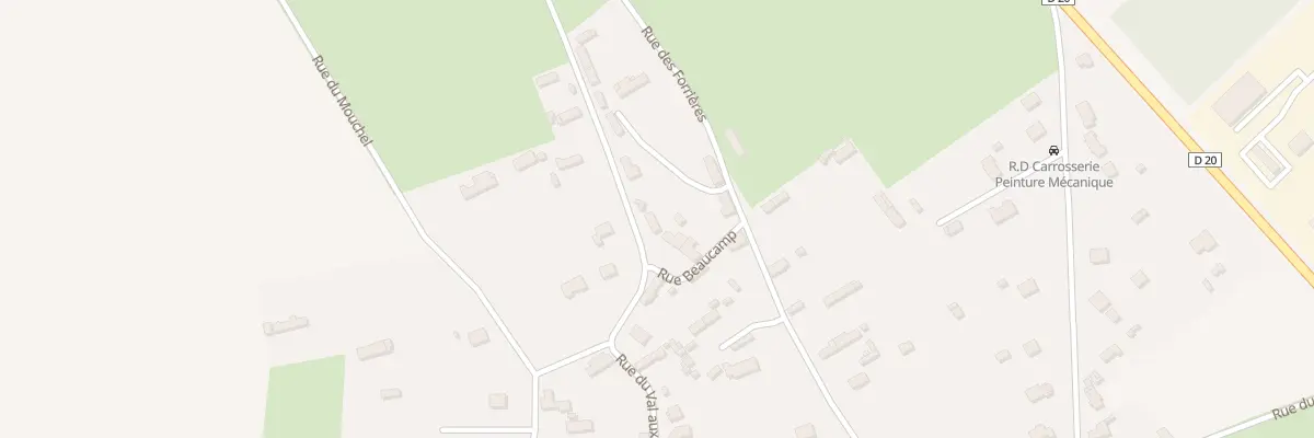Plan du 389 Rue du Val aux Cailles à Doudeville