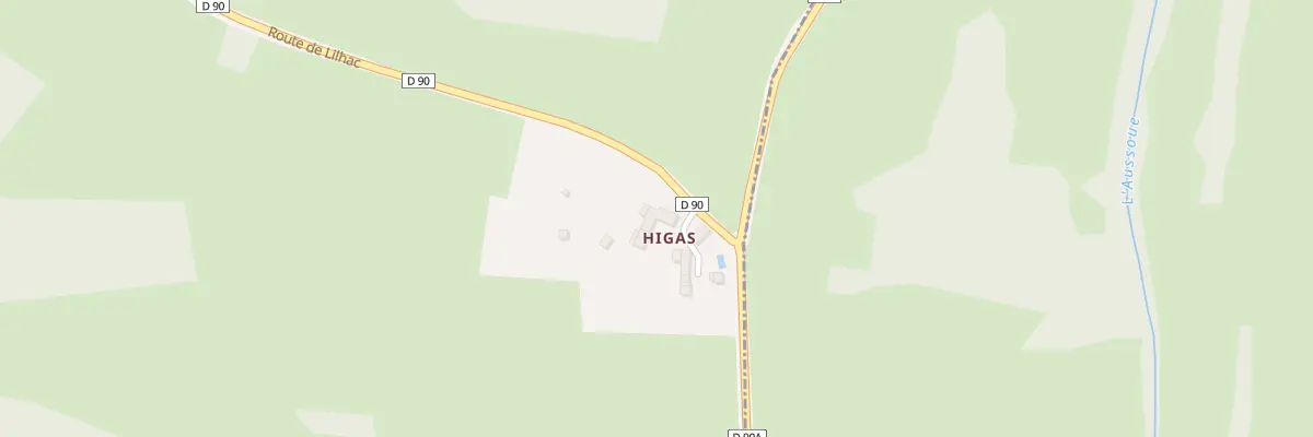 Plan du 12 Imp de Higas à Montbernard