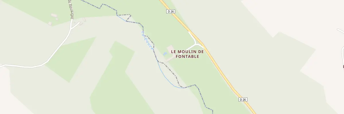 Plan du 182 Fontalbe à Saint-Avit-Sénieur