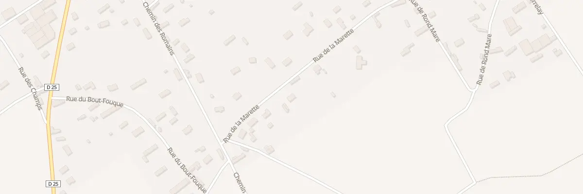 Plan du 10 Rue de la Marette à Goupil-Othon