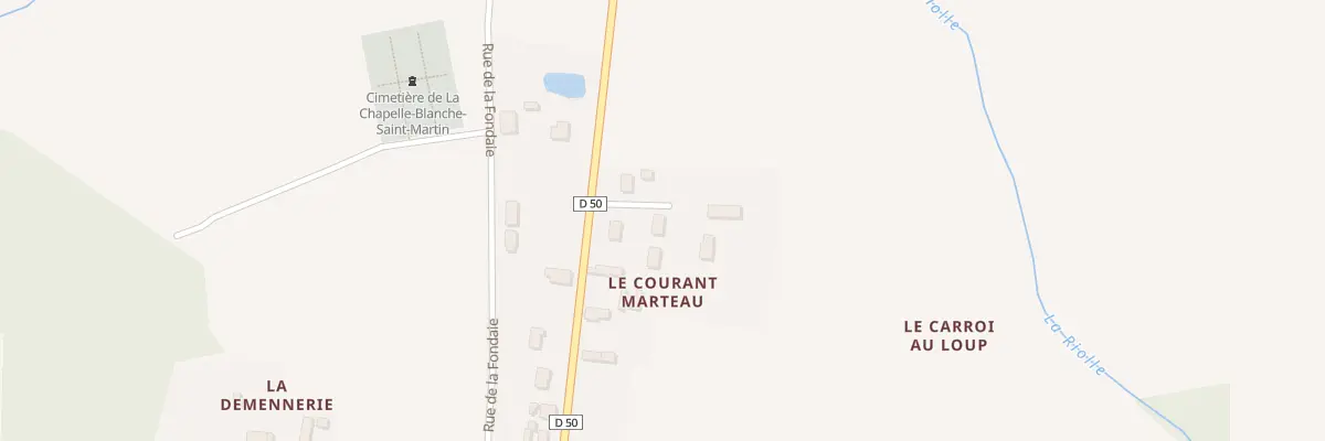Plan du 34 Rue d’Ange d’Orsay à La Chapelle-Blanche-Saint-Martin